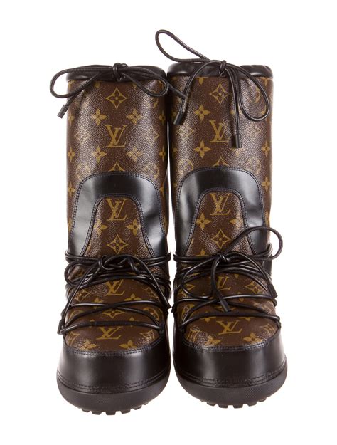 louis vuitton snow boots replica|louis vuitton heeled boots.